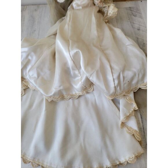 Franklin heirloom AS IS Gibson Girl bride collectible porcelain doll - Picture 2 of 16